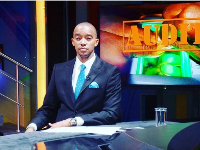 Citizen TV News anchor Wahiga Mwaura. [Photo: Courtesy]