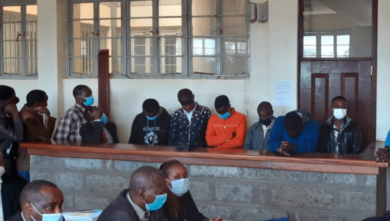 Former Endarasha Boys High School students 