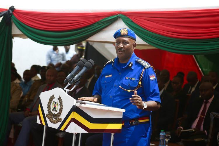 Inspector General of Police Hillary Mutyambai. [Photo: Courtesy]
