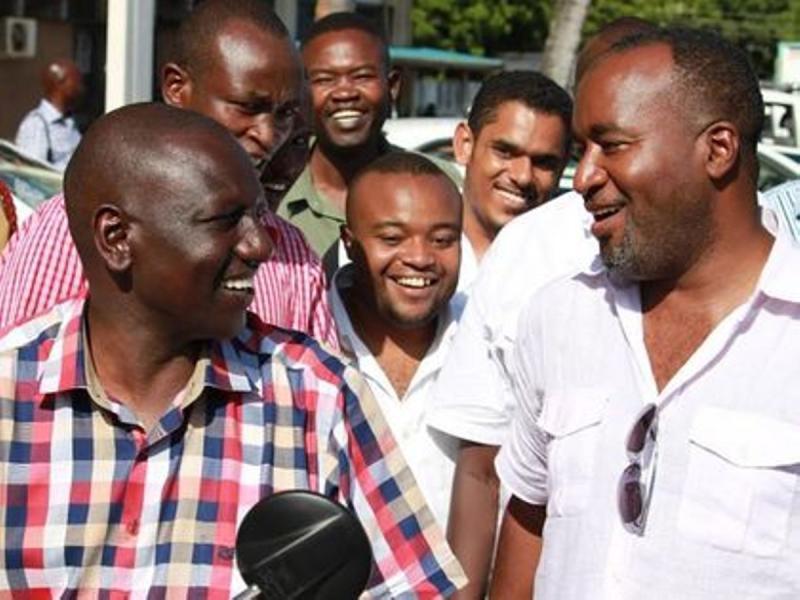 Deputy President William Ruto and Mombasa Governor Hassan Joho [Photo: Courtesy]