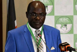 IEBC Chairman Wafula Chebukati. [Photo: Courtesy]