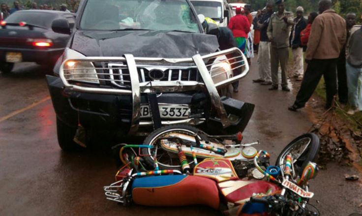 Four people were killed in a road accident 