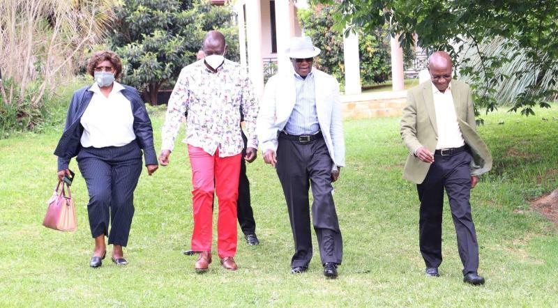 DP William Ruto, Johnson Muthama and Bonny Khalwale 