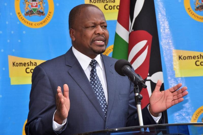 CS Mutahi Kagwe 