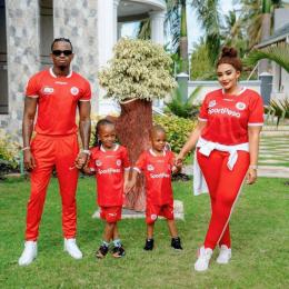 Diamond Platnumz, Zari Hassan, Tiffah and Nillan 