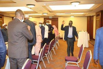 Raila Odinga meets with Wajir leaders