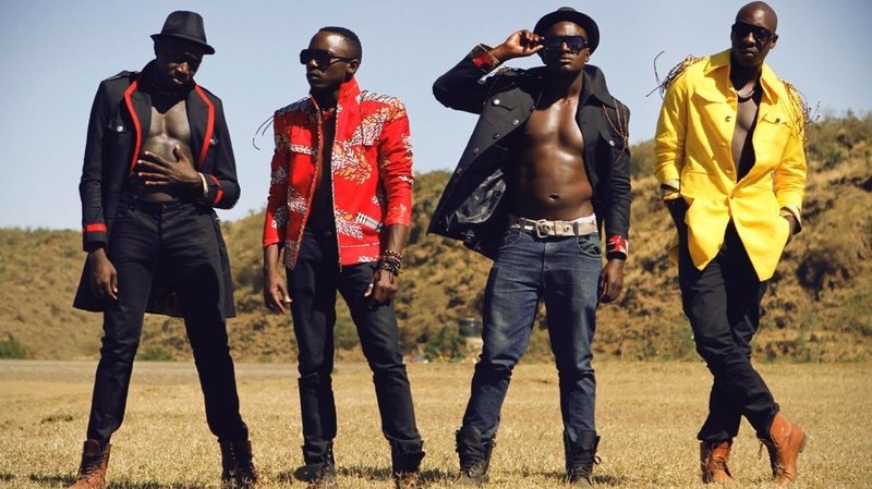 Kenyan boy band Sauti Sol. 