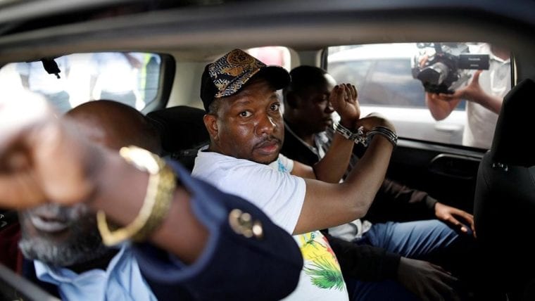 Governor Mike Sonko arrested