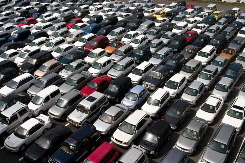 Used vehicles prices fall