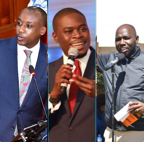 Senators Mutula Jr, Sakaja & Murkomen