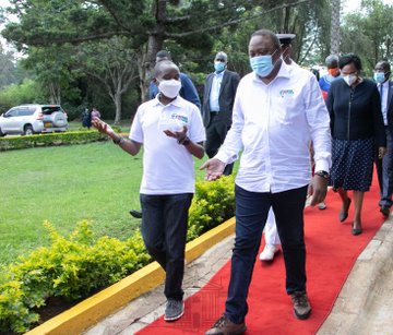 President Uhuru Kenyatta & CS Joe Mucheru