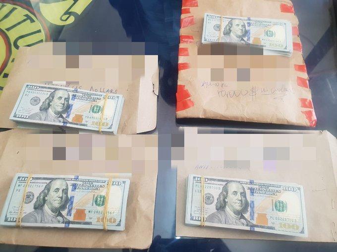 Cash retrieved by DCI from suspects