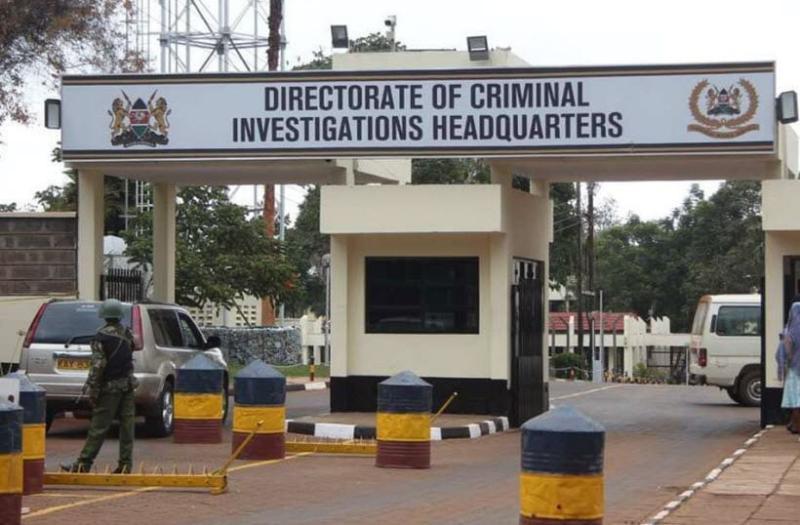 Directorate of Criminal Investigations headquarters along Kiambu Road 