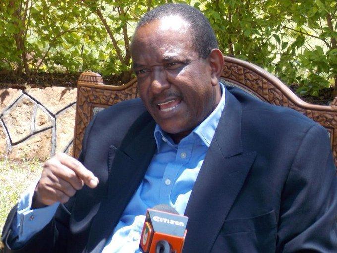 Former Minister of Cooperative Development and Marketing Joseph Nyangah
