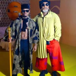 Singers Diamond Platnumz & Koffi Olomide