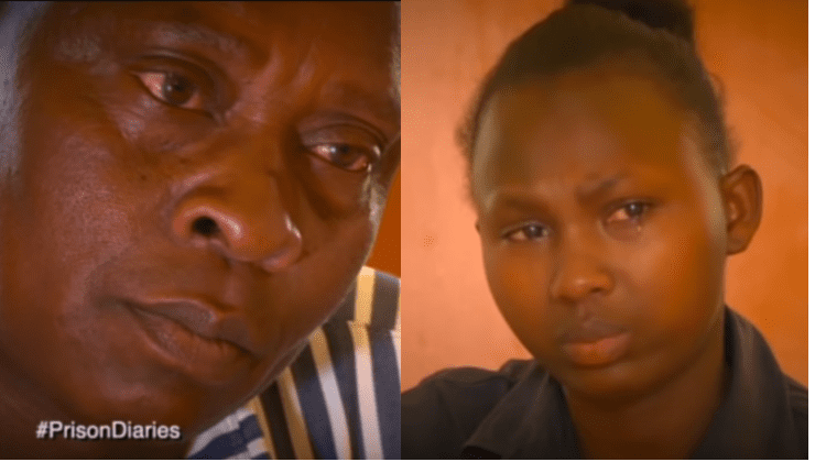 Julius Wambua and his daughter