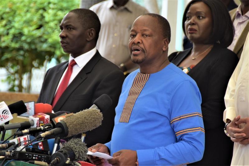 Health CS Mutahi Kagwe