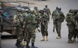 KDF Officers at a past operation. [Photo: Courtesy]