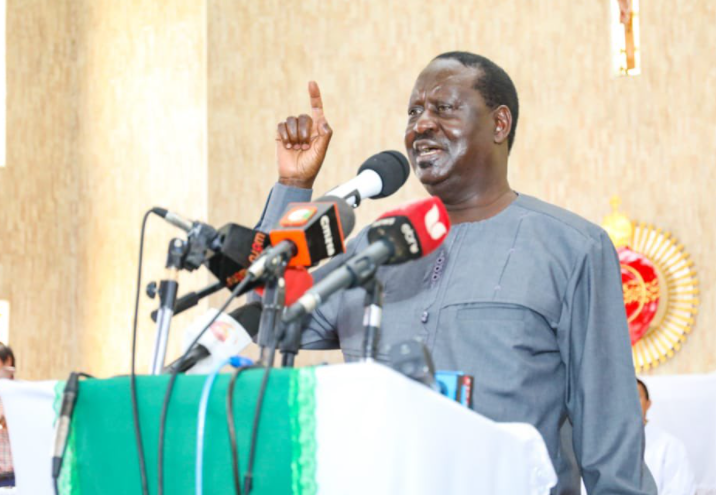 ODM Leader Raila Odinga 