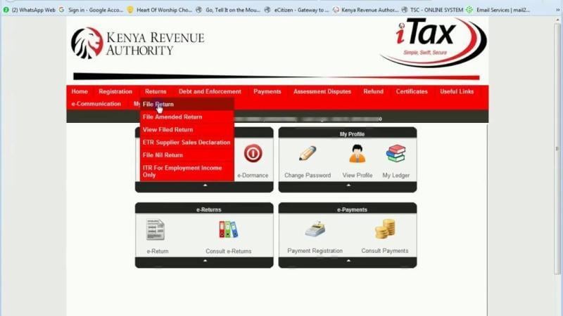 How to File KRA Returns Using P9 Form