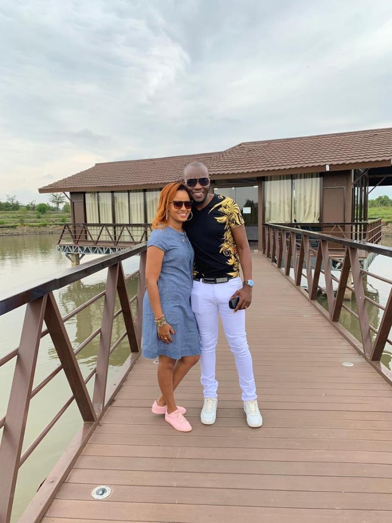 Singer Daddy Owen and his wife Farida