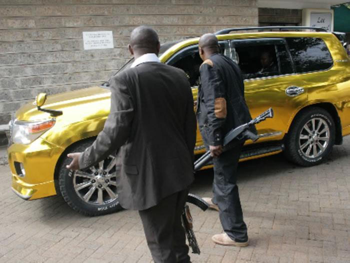 Bodyguards linked to Mike Sonko arrested