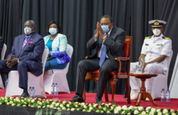 President Uhuru Kenyatta at KICC