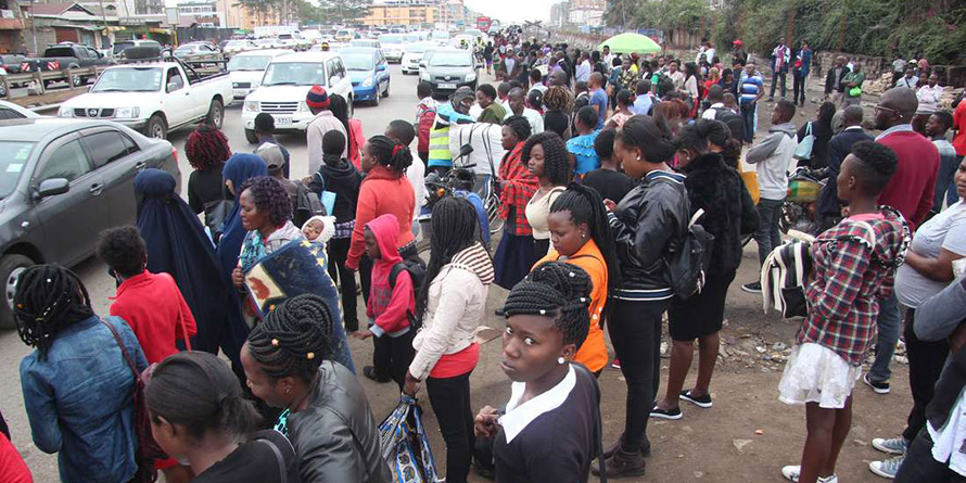Commuters stranded as Matatus go on strike