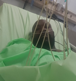Cliff Ombeta hospitalized