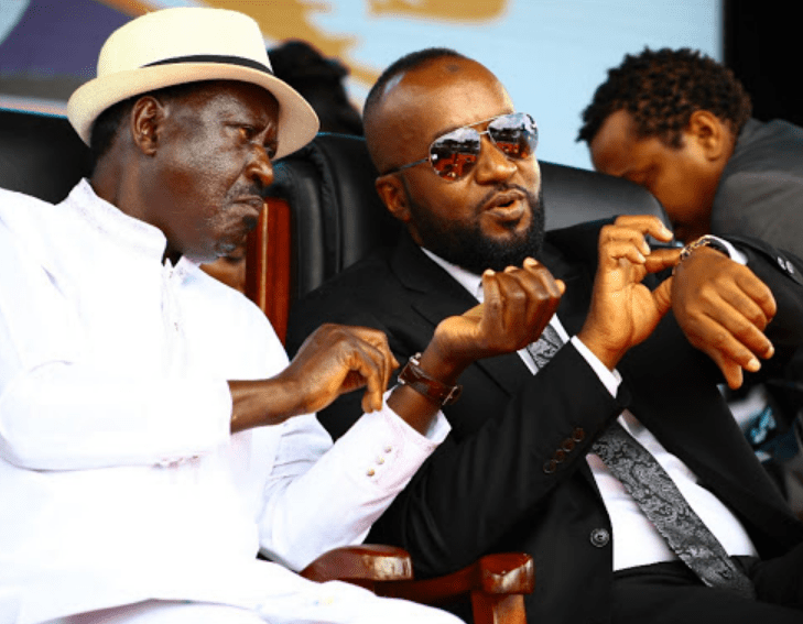 ODM leader Raila Odinga and Governor Hassan Joho 
