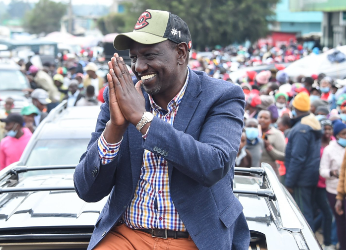 DP William Ruto in Nyandarua County 