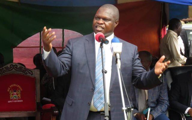 Kisii Deputy Governor Joash Maangi