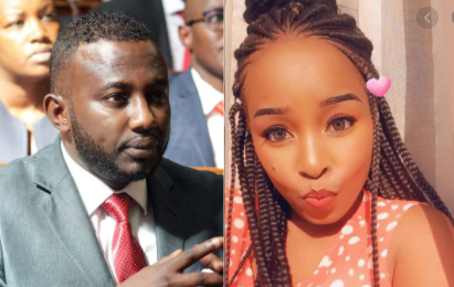 Saumu Mbuvi and her ex Senator Anwar