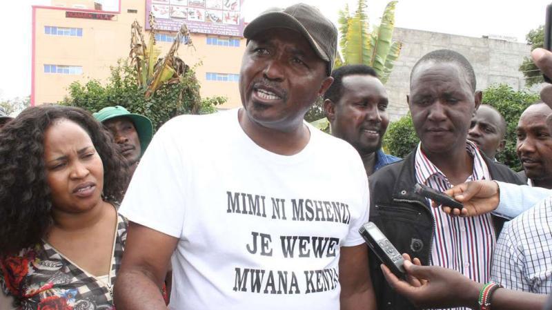 Bahati MP Kimani Ngunjiri. 