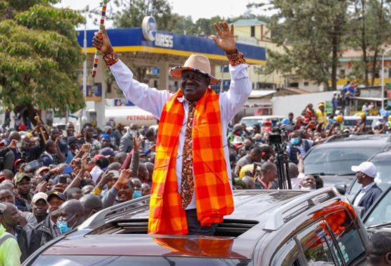 ODM Leader Raila Odinga 