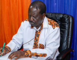 File Image of ODM leader Raila Odinga 