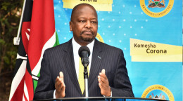 Health Cabinet Secretary Mutahi Kagwe |Photo| Courtesy|