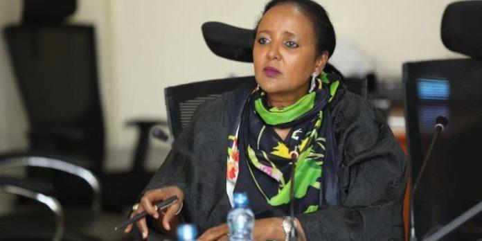 File image of Sports CS Amina Mohamed. |Photo| Courtesy|