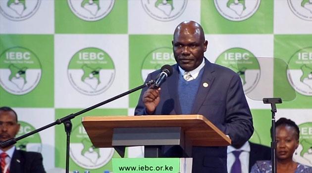 File image of IEBC Chairperson Wafula Chebukati. |Photo| Courtesy|
