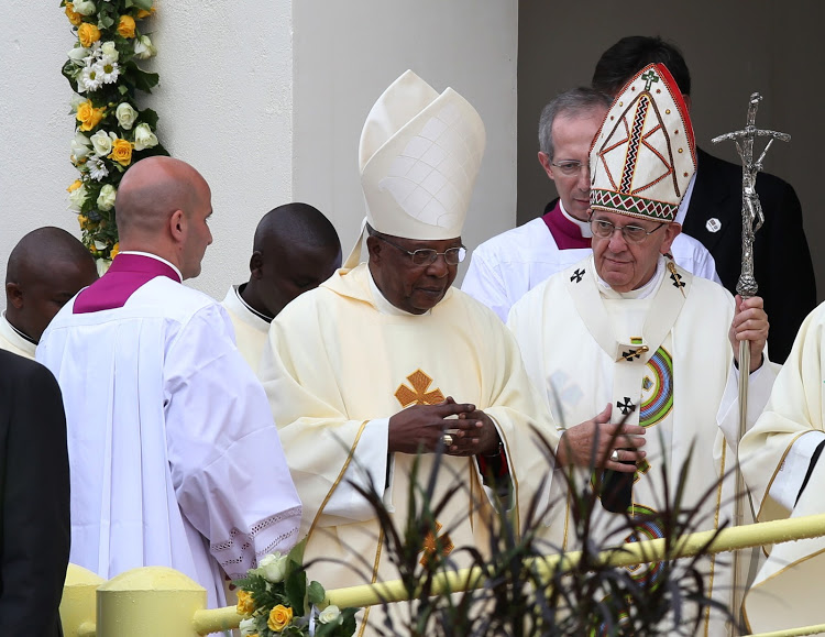 Pope Francis and Rtd. Cardinal John Njue