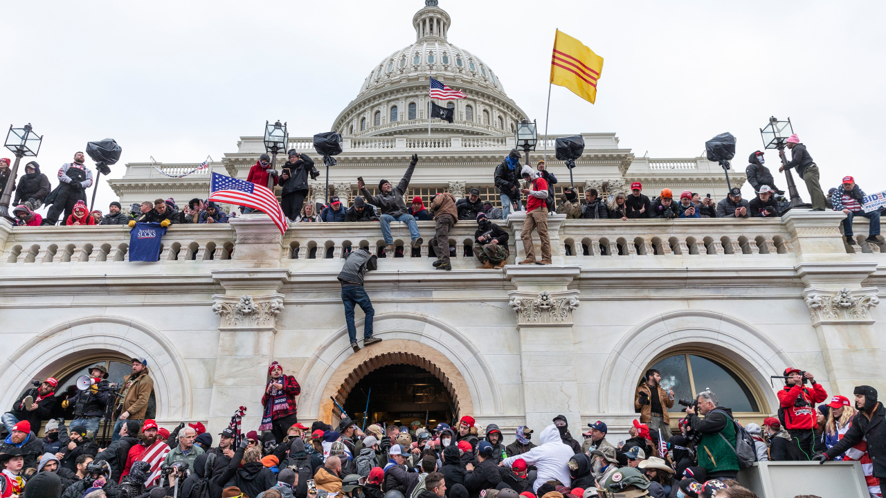 Trump supporters storm Capitol Hill, Washington D.C on January 6, 2021. |Photo| Courtesy|