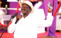 File image of ODM Leader Raila Odinga during a past address. |Photo| Courtesy|