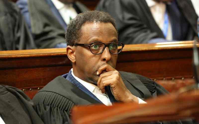 File image of Senior Counsel Ahmednasir Abdullahi. |Photo| Courtesy|