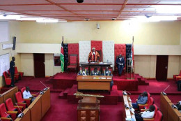 A County Assembly in session. [Photo: Courtesy]