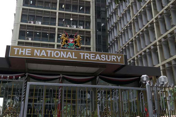 File image of the National Treasury building in Nairobi. |Photo| Courtesy|
