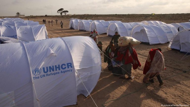 UNHCR tents at a refugee camp [Photo Courtesy]