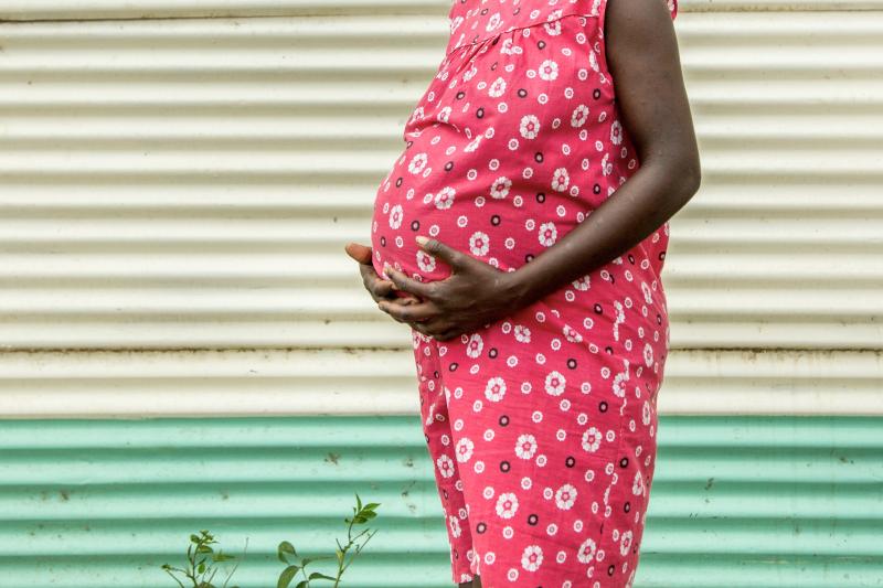 A teenager who became pregnant during Covid lockdown