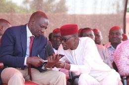 File image of DP William Ruto and Kimilili MP Didmus Barasa. |Photo| Courtesy|