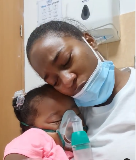 Diana and her daughter Heaven