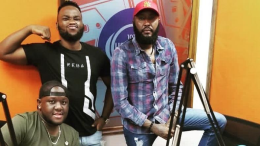 Shaffie Weru, Neville, and DJ Joe Mfalme.